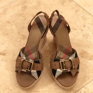 Burberry wedges
